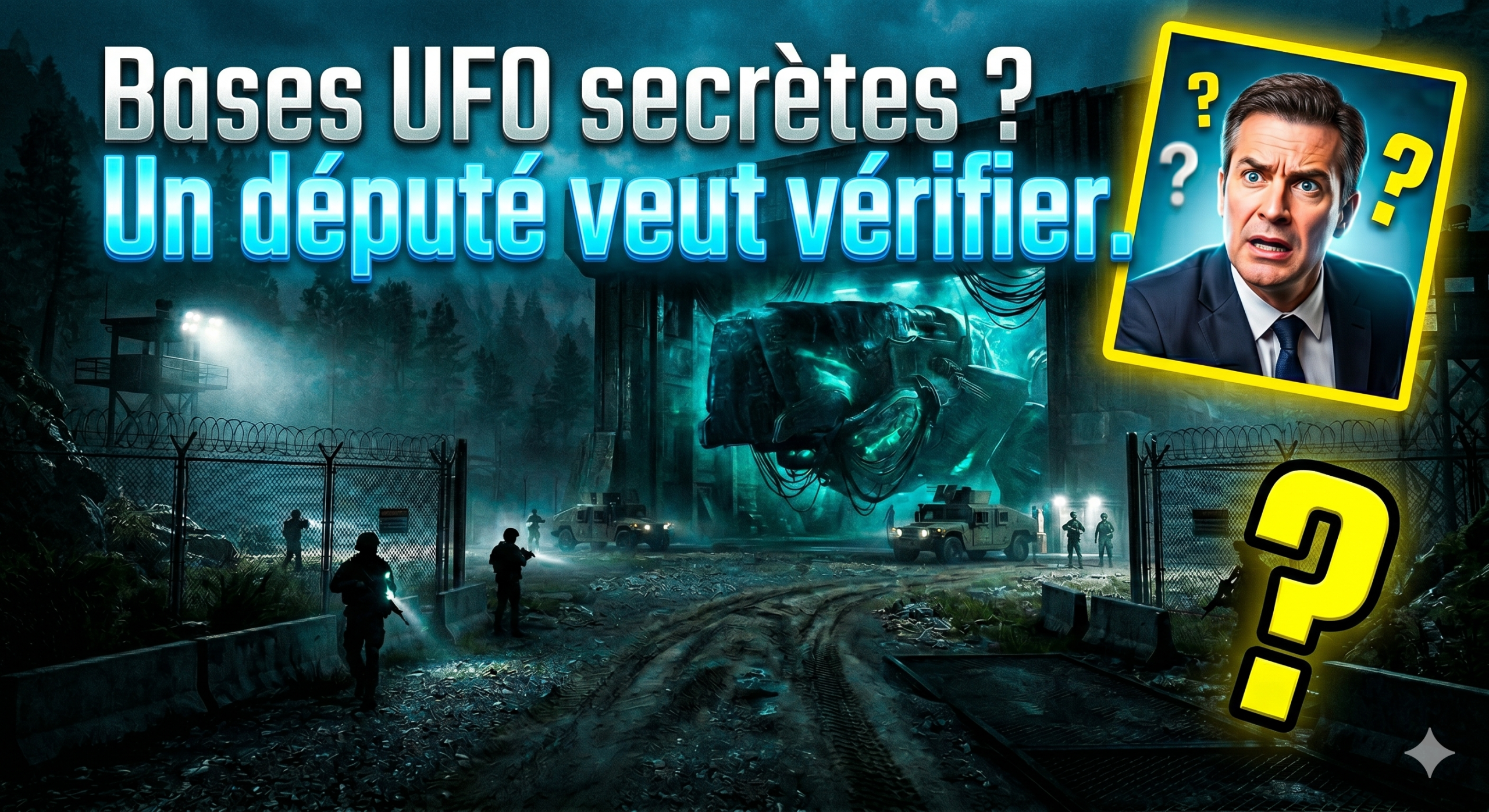 Des bases UFO secrètes existent-elles ? Un député veut vérifier